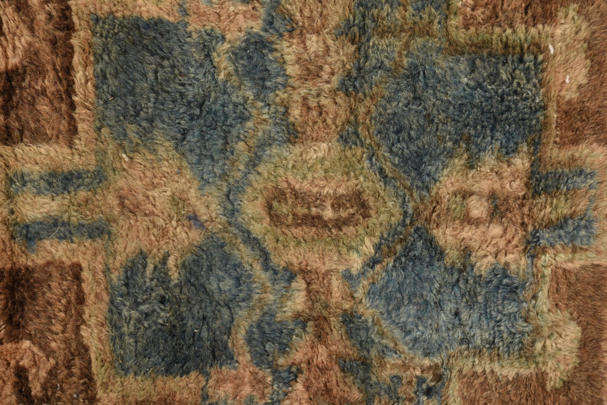 3' 10 x 7' 4 Hand Knotted Ultra Vintage Persian Wool Runner Rug
