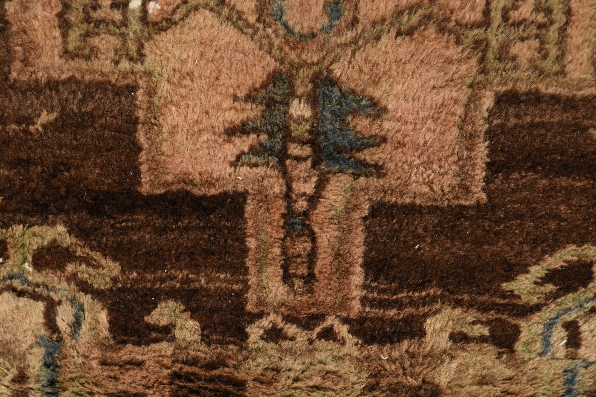 3' 10 x 7' 4 Hand Knotted Ultra Vintage Persian Wool Runner Rug