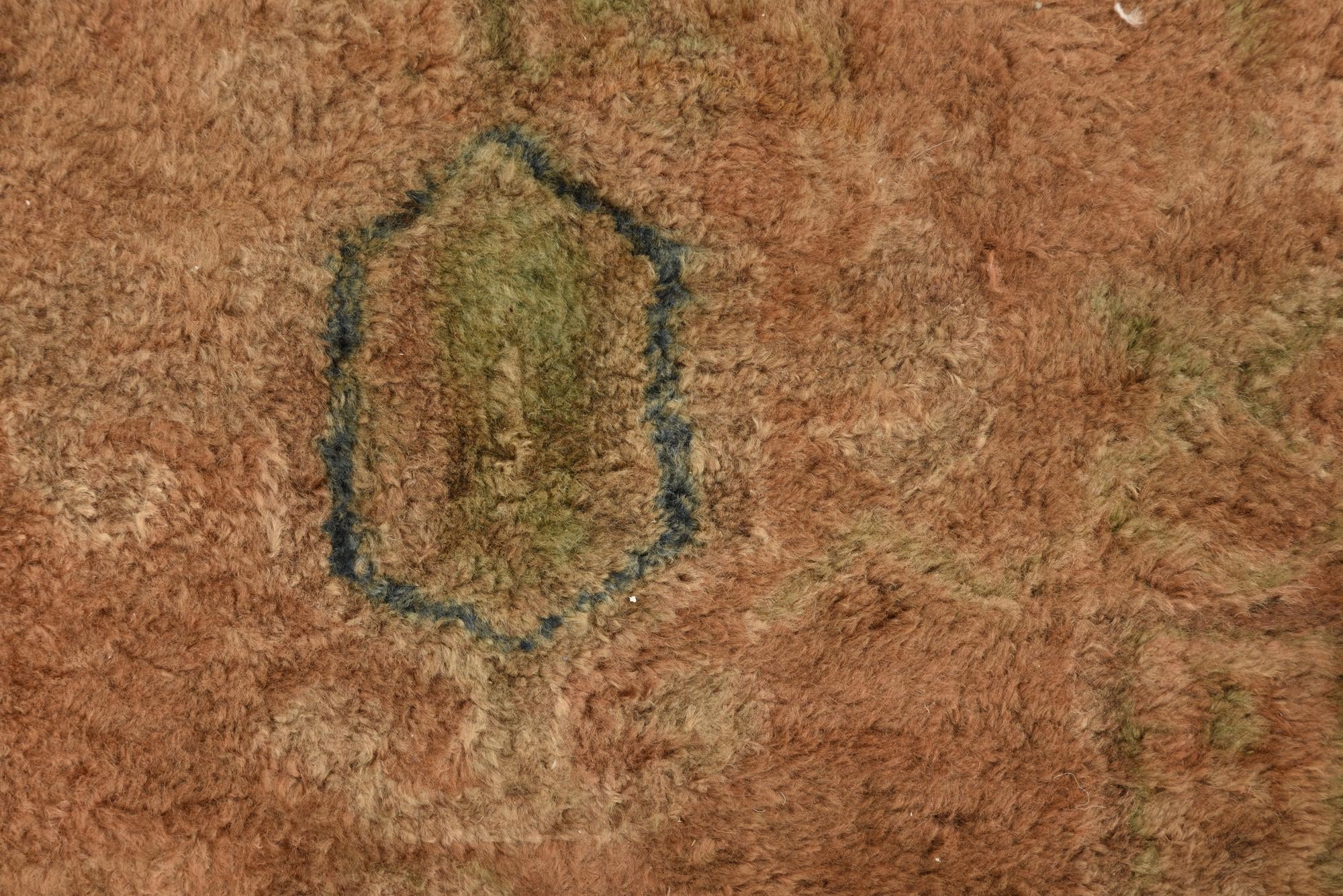 3' 10 x 7' 4 Hand Knotted Ultra Vintage Persian Wool Runner Rug