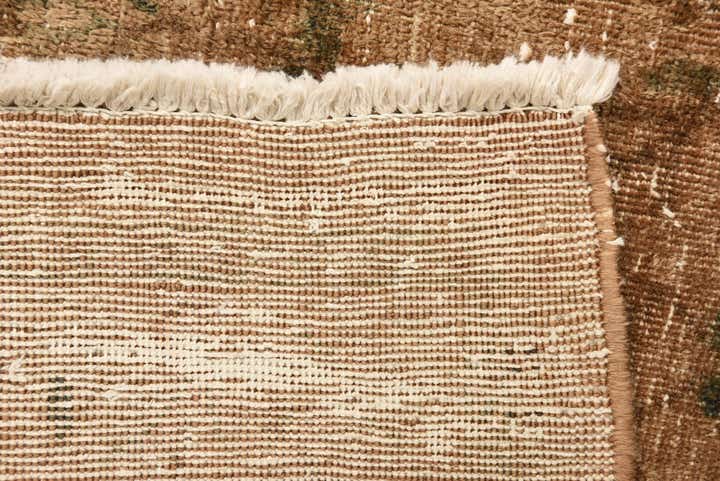 3' 8 x 10' Hand Knotted Ultra Vintage Persian Wool Runner Rug