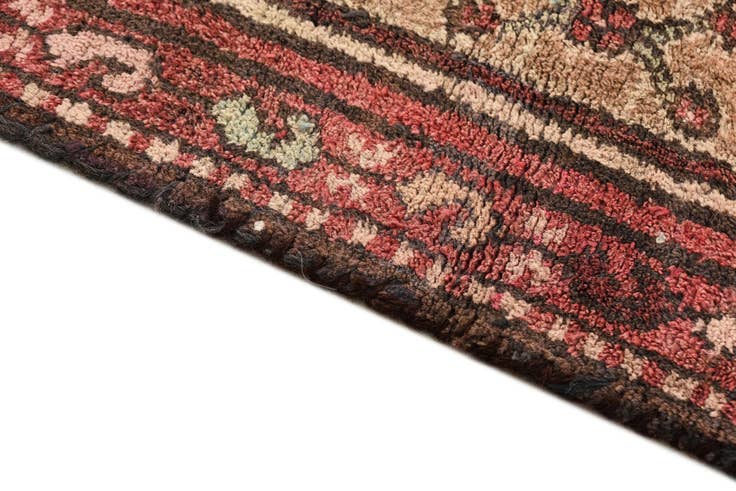 Detail image of 2' 1 x 4' 8 Hand Knotted Ultra Vintage Persian Wool Runner Rug