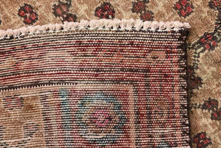 2' 1 x 4' 8 Hand Knotted Ultra Vintage Persian Wool Runner Rug