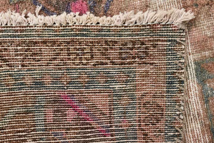 4' x 8' 2 Hand Knotted Ultra Vintage Persian Wool Runner Rug