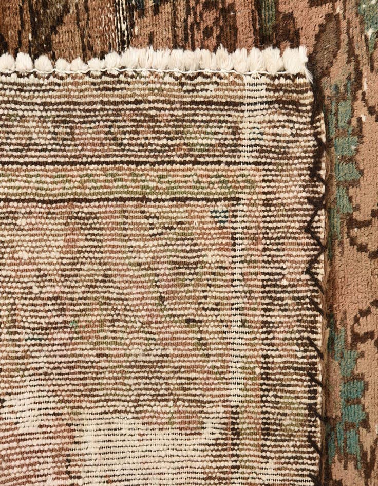 Detail image of 3' 1 x 6' 3  Hand Knotted Ultra Vintage Persian Wool Runner Rug