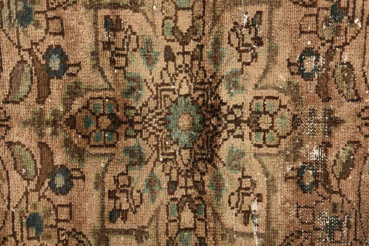 3' 1 x 6' 3 Hand Knotted Ultra Vintage Persian Wool Runner Rug