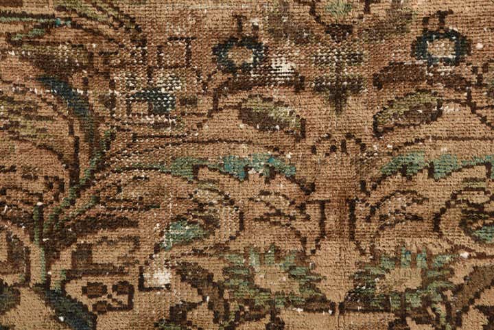 3' 1 x 6' 3 Hand Knotted Ultra Vintage Persian Wool Runner Rug