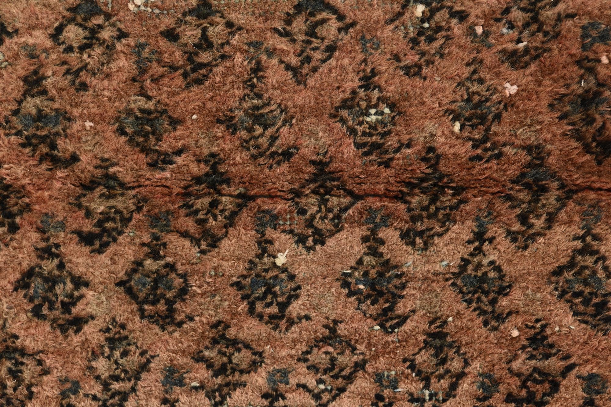 3' 3 x 9' 2 Hand Knotted Ultra Vintage Persian Wool Runner Rug