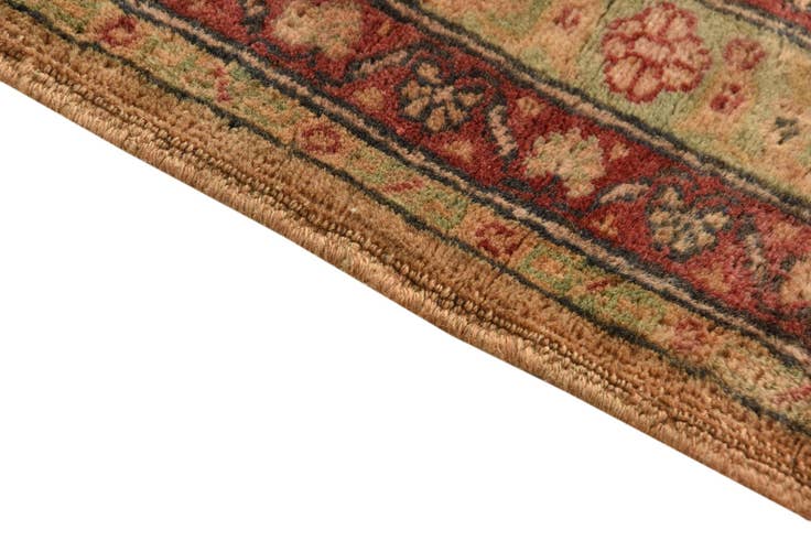 Detail image of 3' 5 x 6' 10 Hand Knotted Ultra Vintage Persian Wool Runner Rug