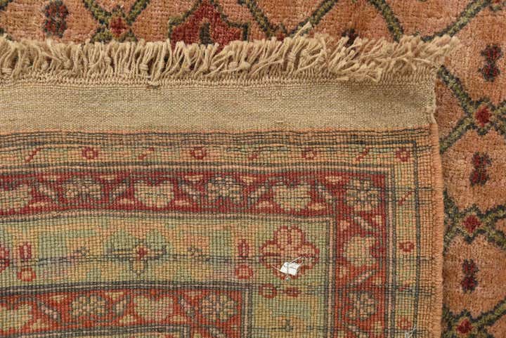 3' 5 x 6' 10 Hand Knotted Ultra Vintage Persian Wool Runner Rug