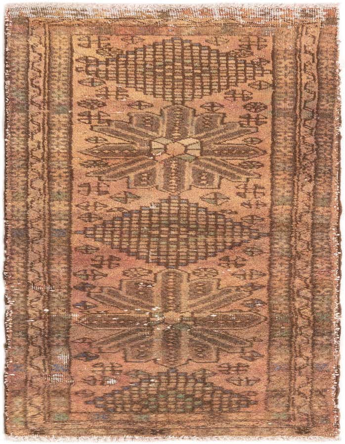Primary image 2' 3 x 6' 8  Hand Knotted Ultra Vintage Persian Wool Runner Rug