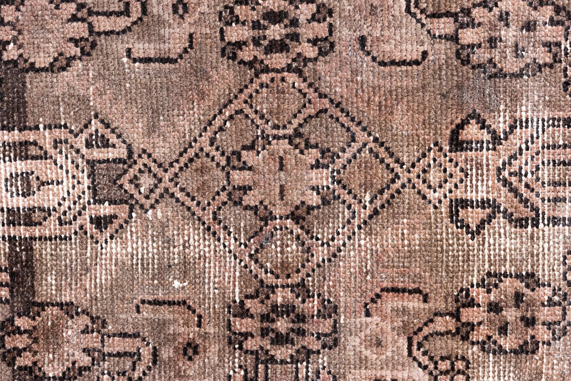 3' 5 x 9' 5 Hand Knotted Ultra Vintage Persian Wool Runner Rug