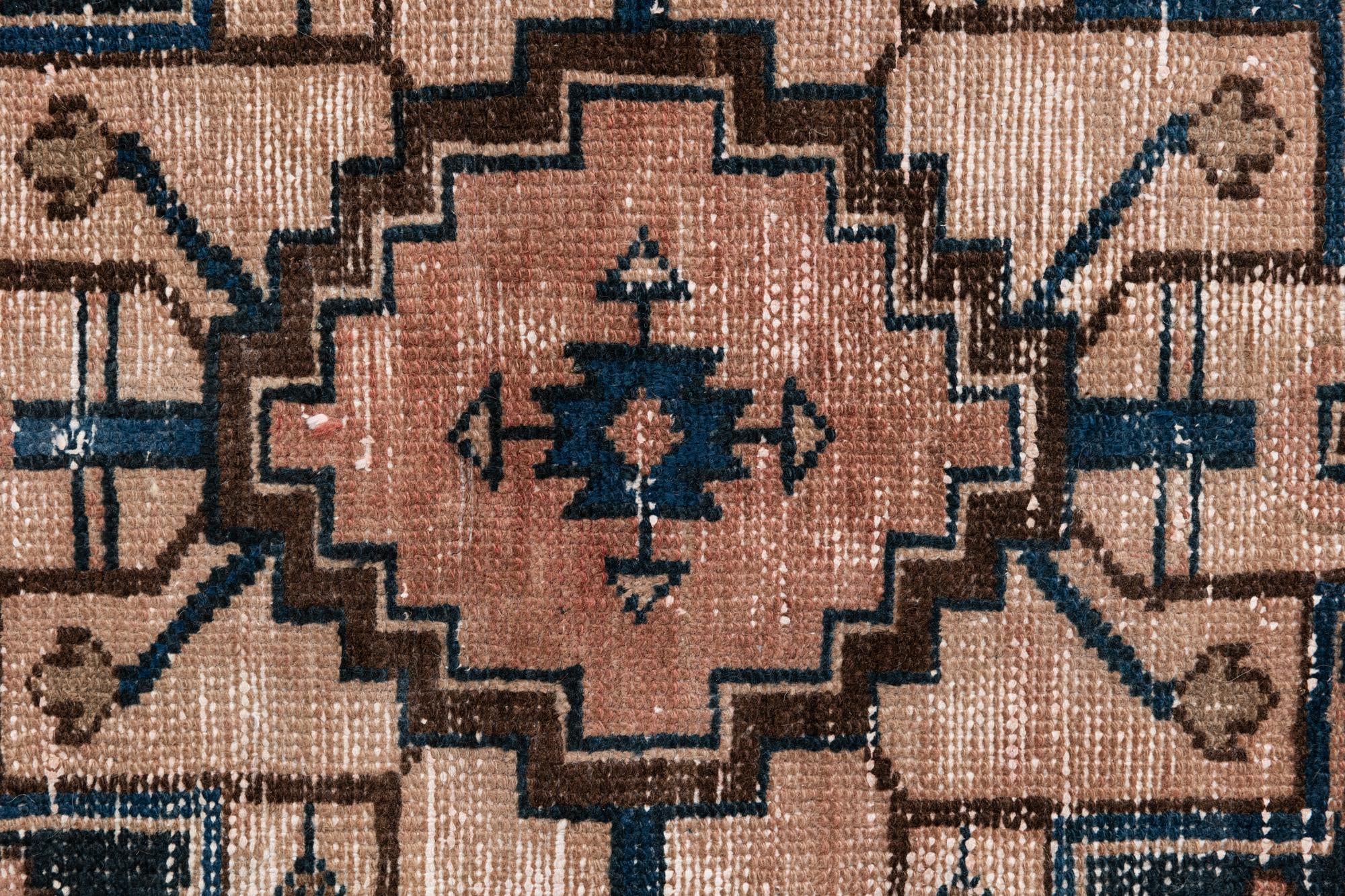 2' 10 x 5' 10 Hand Knotted Ultra Vintage Persian Wool Runner Rug