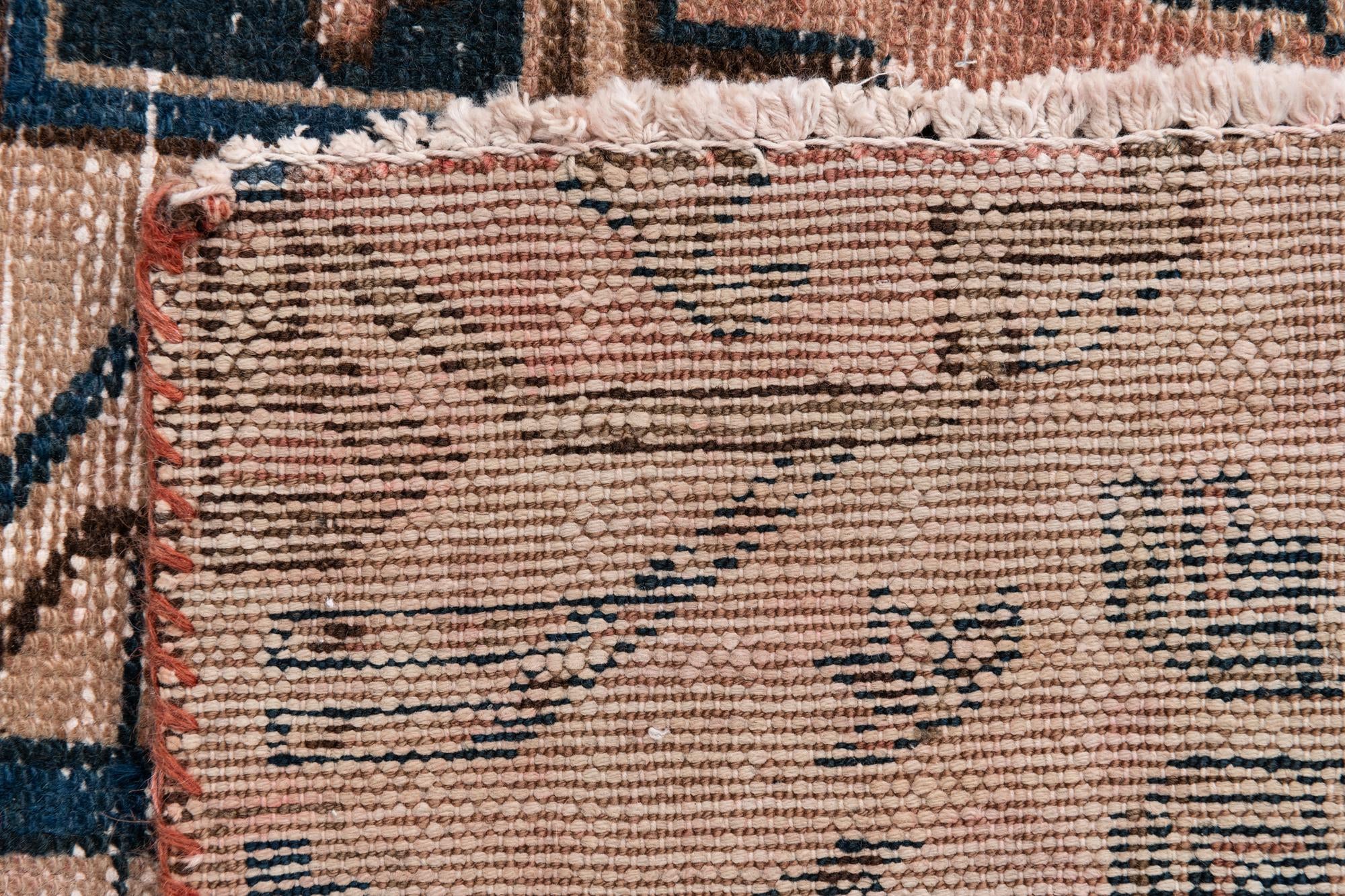2' 10 x 5' 10 Hand Knotted Ultra Vintage Persian Wool Runner Rug