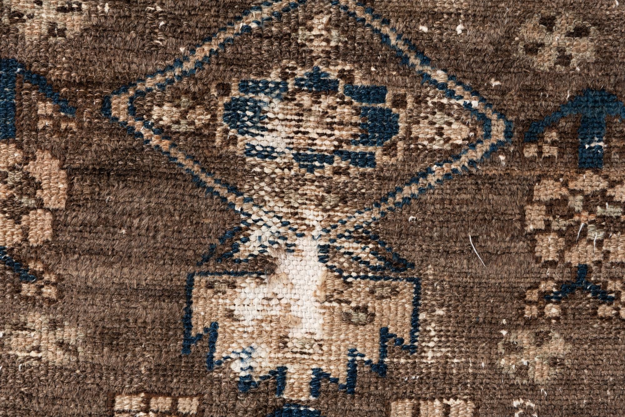 2' 6 x 5' 5 Hand Knotted Ultra Vintage Persian Wool Runner Rug