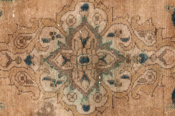 3' x 7' 7 Hand Knotted Ultra Vintage Persian Wool Runner Rug