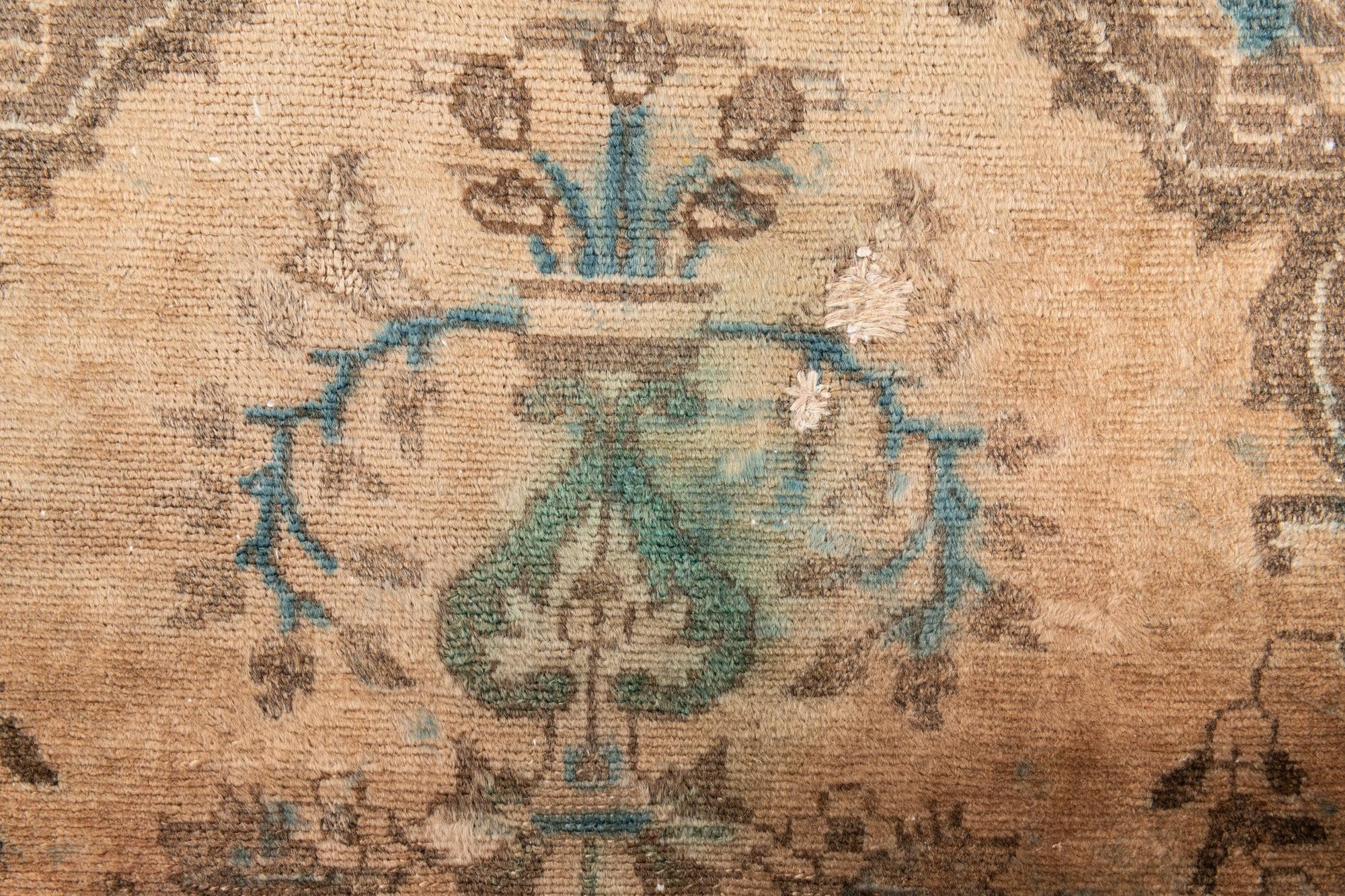 3' x 7' 7 Hand Knotted Ultra Vintage Persian Wool Runner Rug