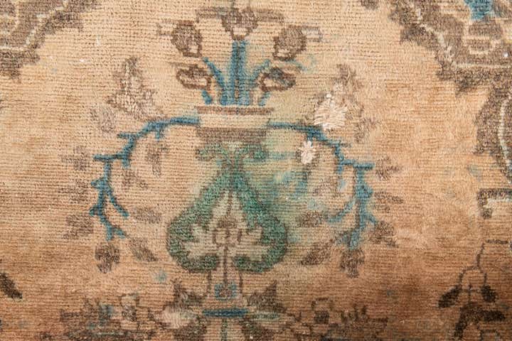 3' x 7' 7 Hand Knotted Ultra Vintage Persian Wool Runner Rug