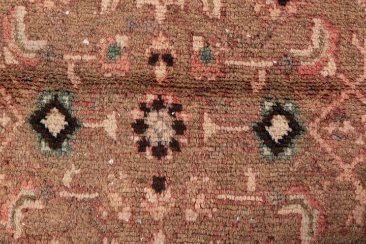 1' 8 x 5' 2 Hand Knotted Ultra Vintage Persian Wool Runner Rug