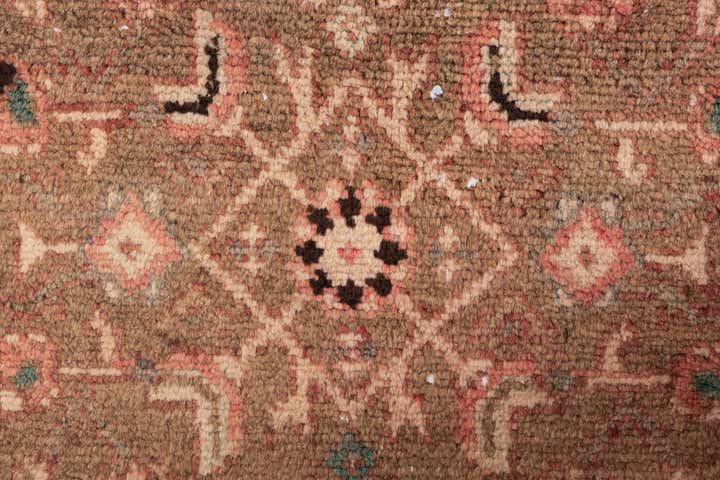 1' 8 x 5' 2 Hand Knotted Ultra Vintage Persian Wool Runner Rug