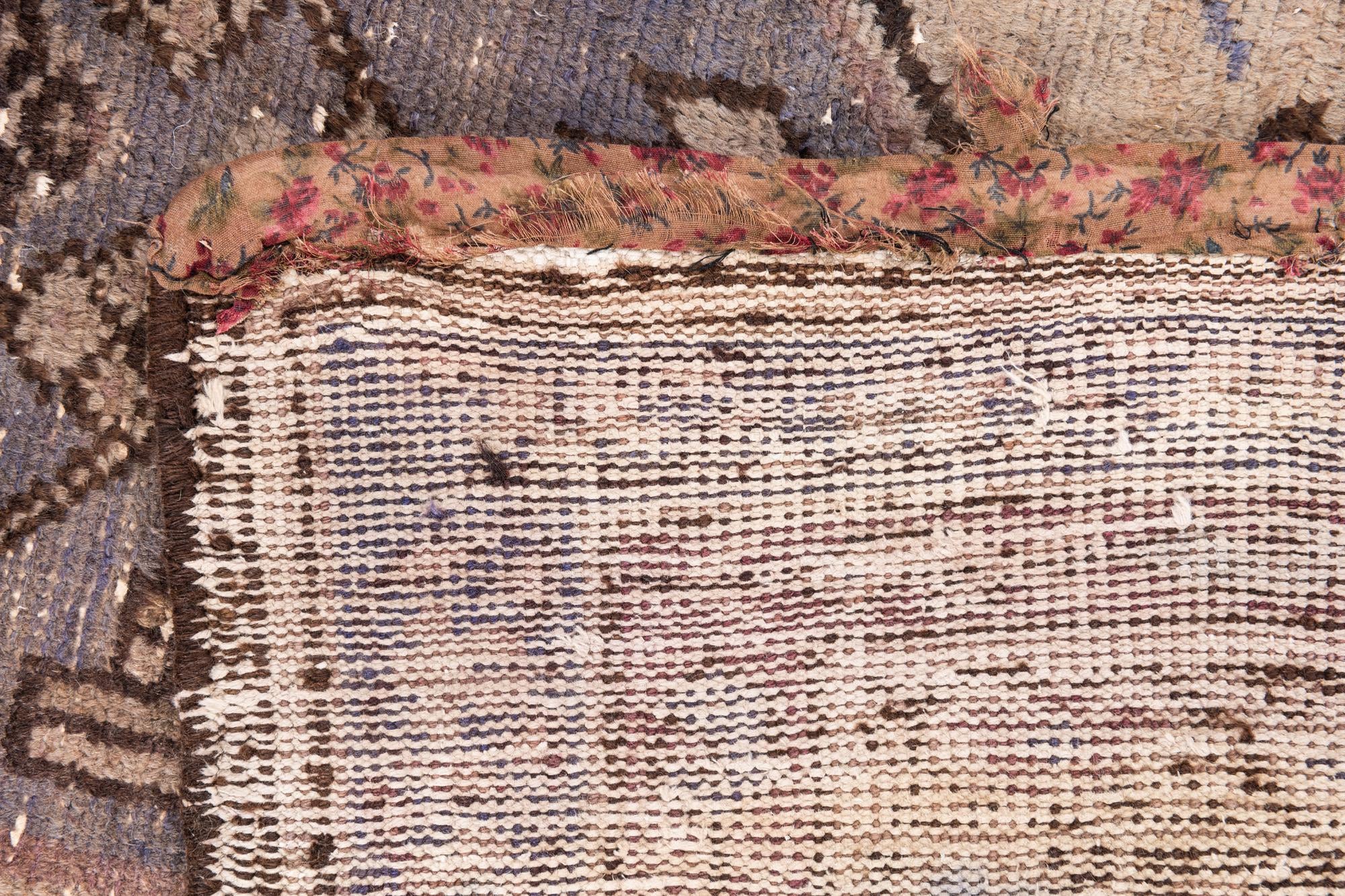 3' 7 x 10' 3 Hand Knotted Ultra Vintage Persian Wool Runner Rug