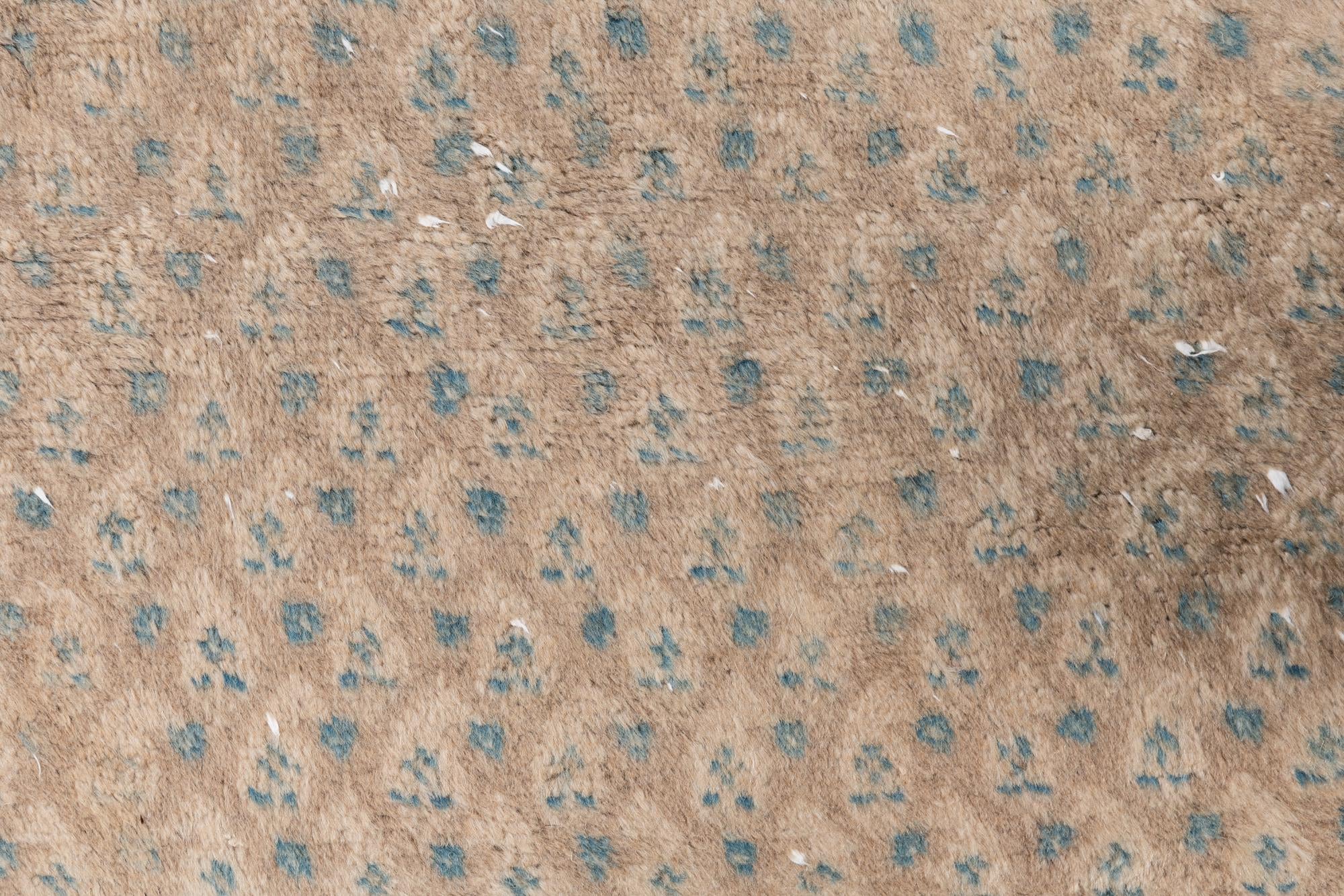 3' 7 x 10' 4 Hand Knotted Ultra Vintage Persian Wool Runner Rug