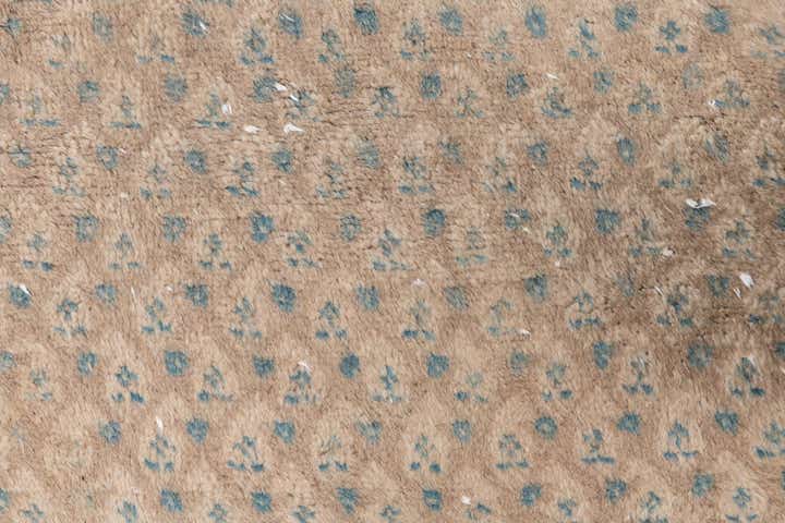 3' 7 x 10' 4 Hand Knotted Ultra Vintage Persian Wool Runner Rug