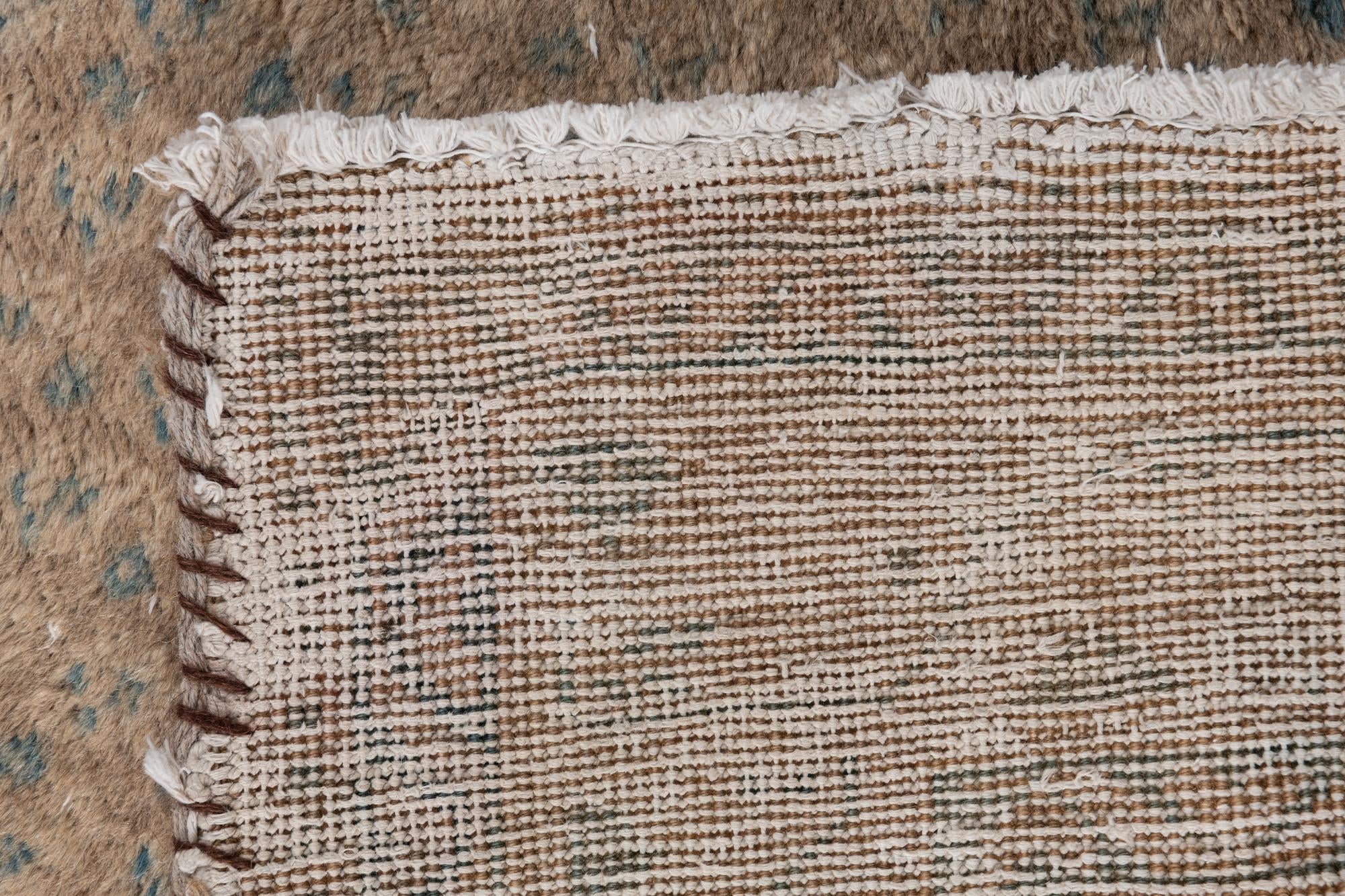 3' 7 x 10' 4 Hand Knotted Ultra Vintage Persian Wool Runner Rug