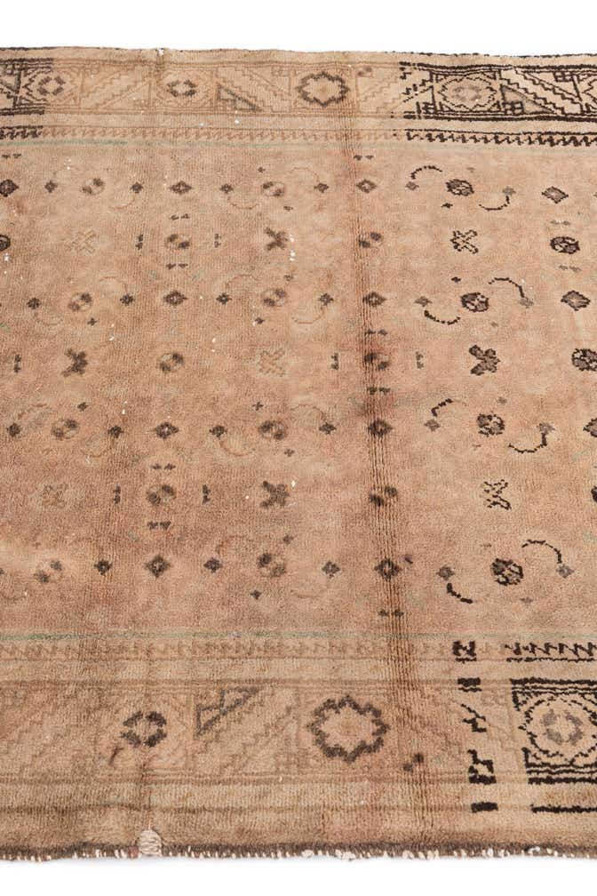 3' 6 x 10' 2 Hand Knotted Ultra Vintage Persian Wool Runner Rug