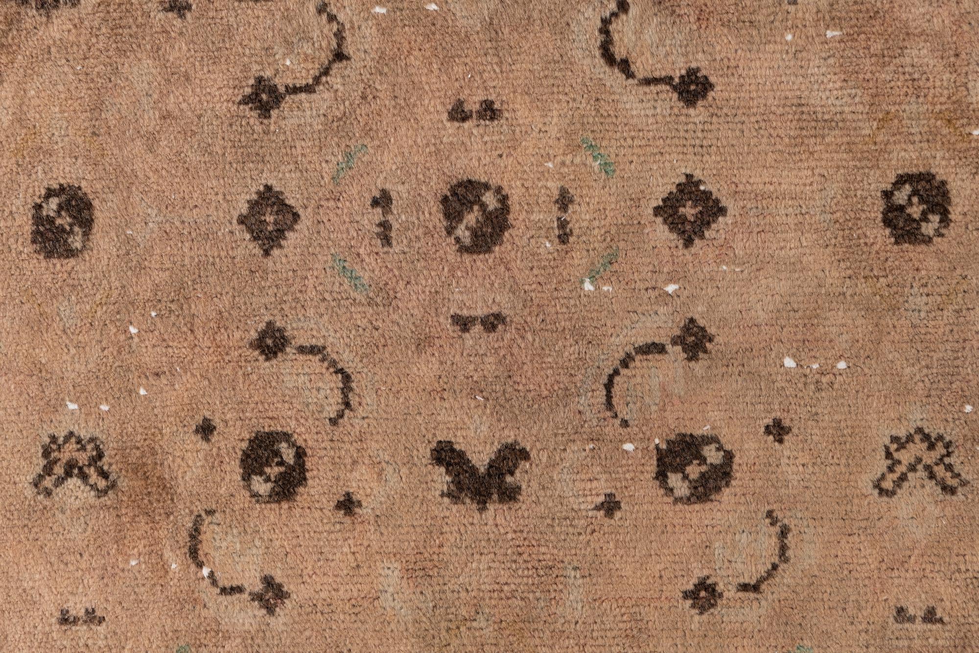 105cm x 310cm anudado a mano Ultra Vintage Alfombra Persa Lana Pasillera