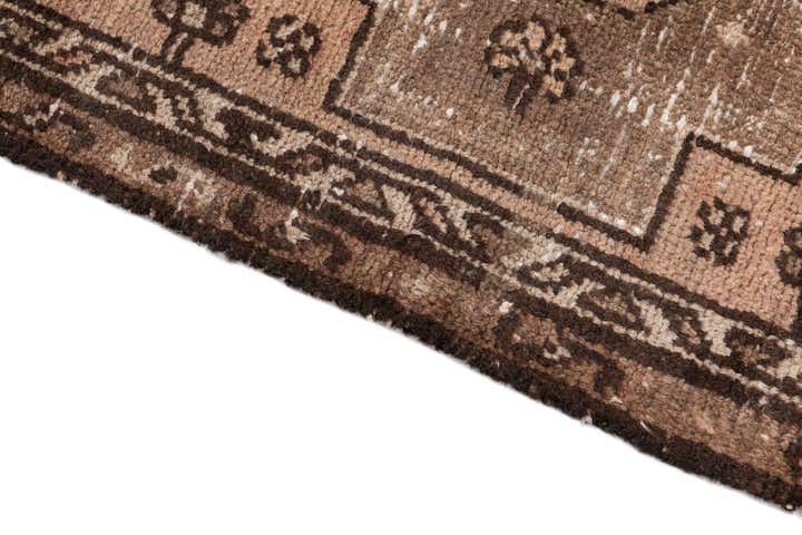 2' 6 x 5' 10 Hand Knotted Ultra Vintage Persian Wool Runner Rug