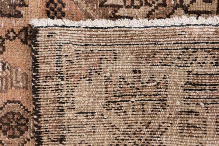 2' 6 x 5' 10 Hand Knotted Ultra Vintage Persian Wool Runner Rug
