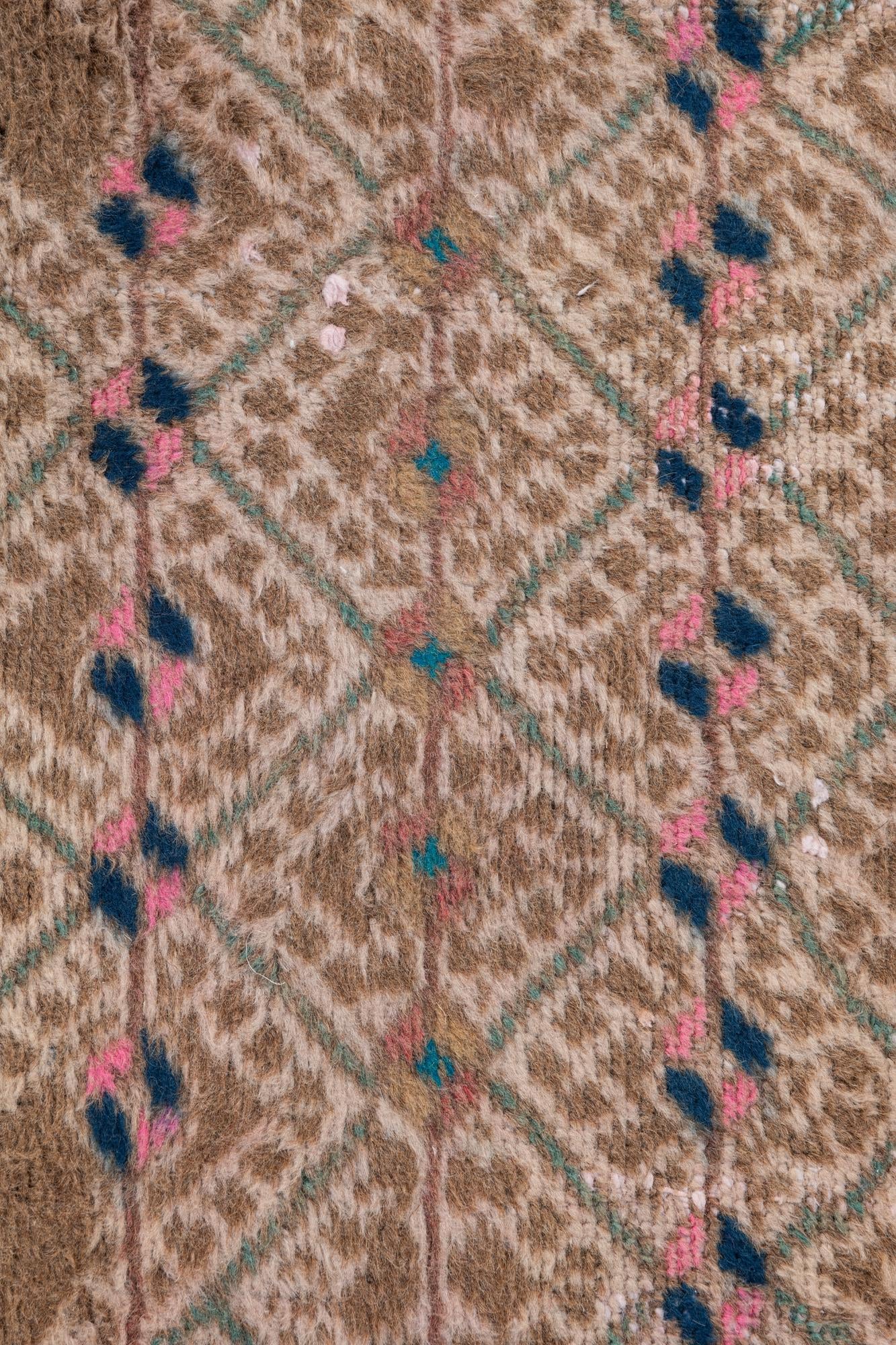 75cm x 160cm anudado a mano Ultra Vintage Alfombra Persa Lana Pasillera