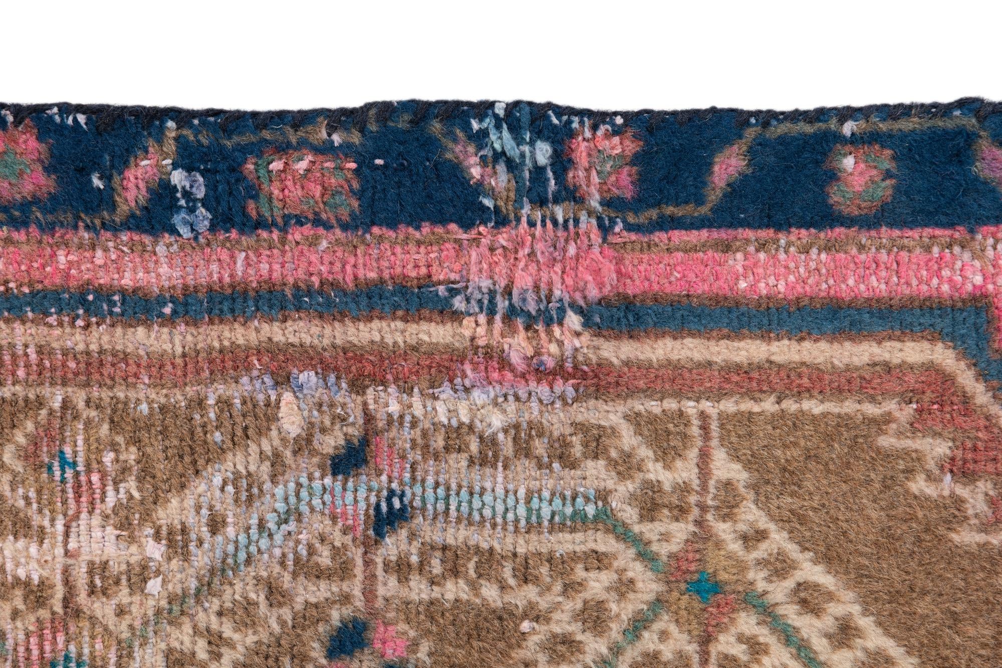 75cm x 160cm anudado a mano Ultra Vintage Alfombra Persa Lana Pasillera