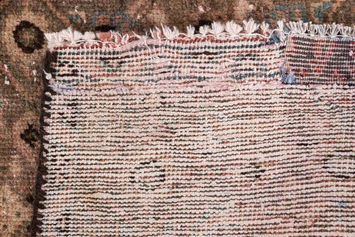 3' x 7' 4 Hand Knotted Ultra Vintage Persian Wool Runner Rug