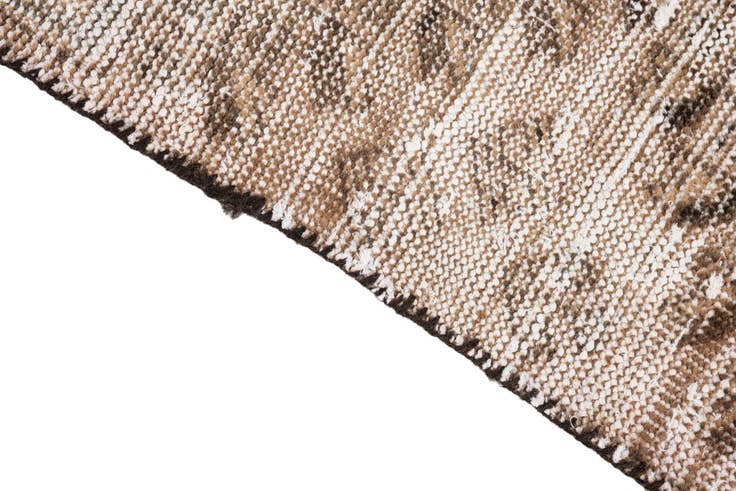 Detail image of 2' 9 x 8' 8 Hand Knotted Ultra Vintage Persian Wool Runner Rug