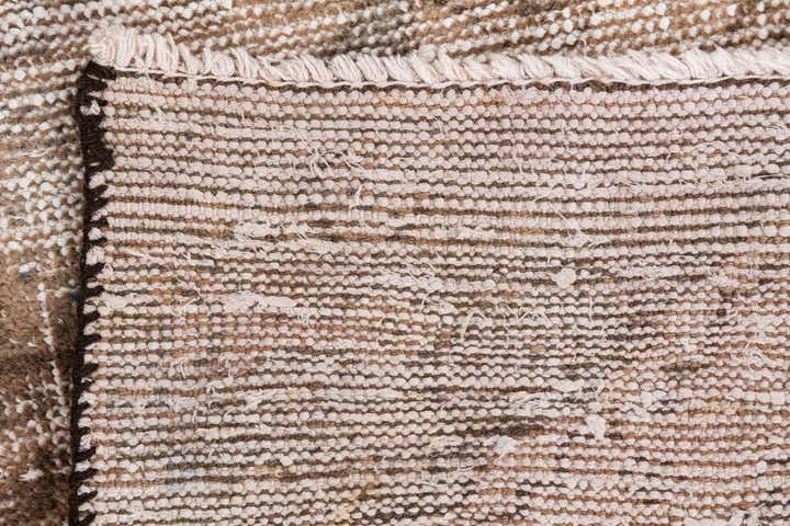 2' 9 x 8' 8 Hand Knotted Ultra Vintage Persian Wool Runner Rug