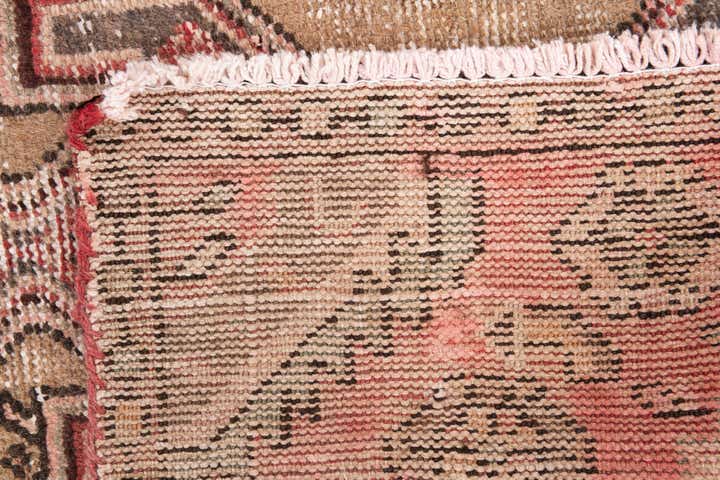 3' 4 x 6' 6 Hand Knotted Ultra Vintage Persian Wool Runner Rug