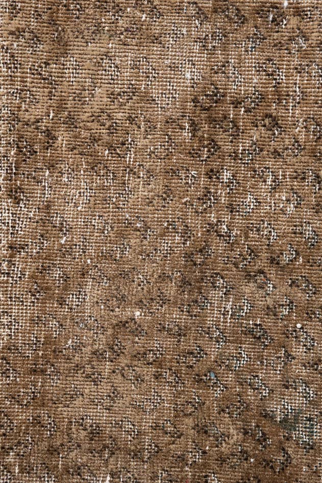 Detail image of 3' 3 x 9' Hand Knotted Ultra Vintage Persian Wool Runner Rug