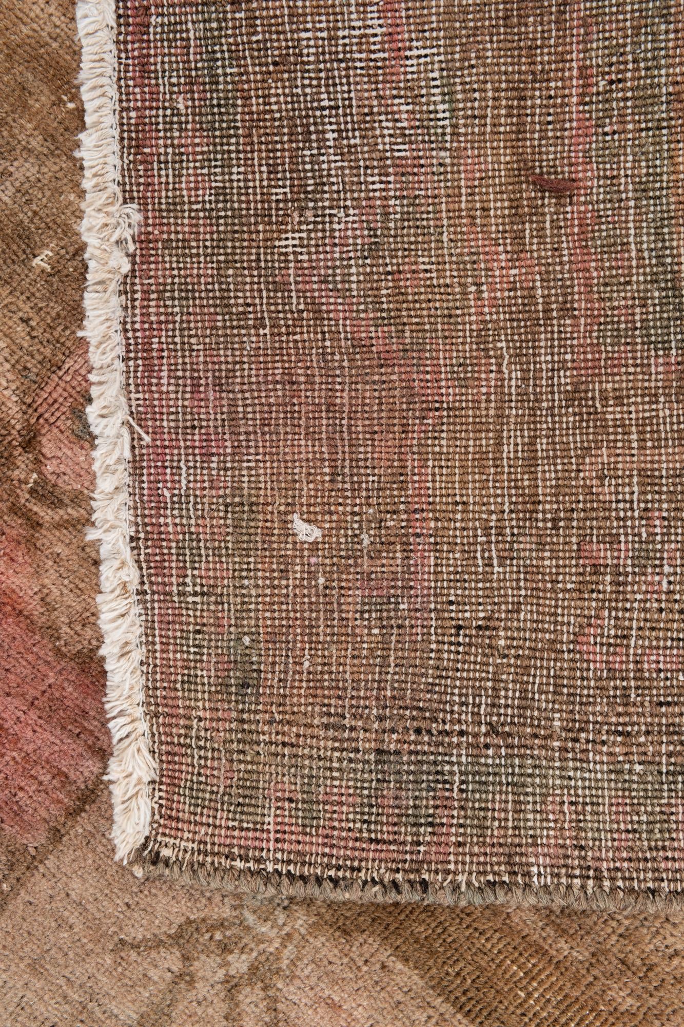 4' 6 x 9' 9 Hand Knotted Ultra Vintage Persian Wool Runner Rug