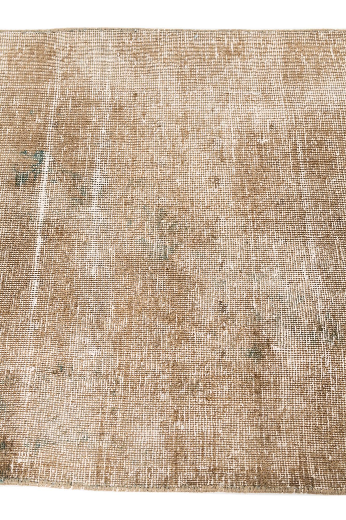 75cm x 455cm anudado a mano Ultra Vintage Alfombra Persa Lana Pasillera
