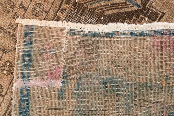 3' 2 x 8' 1 Hand Knotted Ultra Vintage Persian Wool Runner Rug