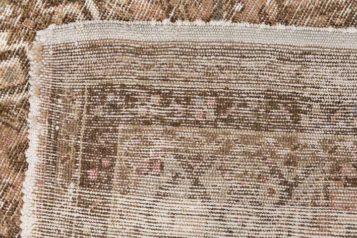2' 8 x 9' 10 Hand Knotted Ultra Vintage Persian Wool Runner Rug
