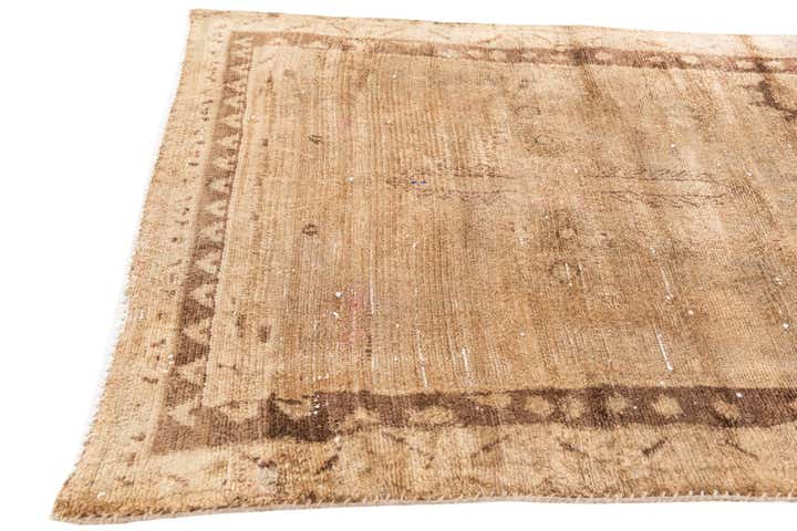 3' 1 x 7' 8 Hand Knotted Ultra Vintage Persian Wool Runner Rug