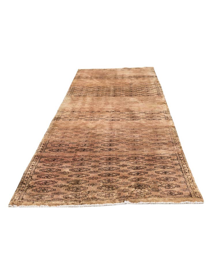 Detail image of 3' 3 x 8' 2 Hand Knotted Ultra Vintage Persian Wool Runner Rug