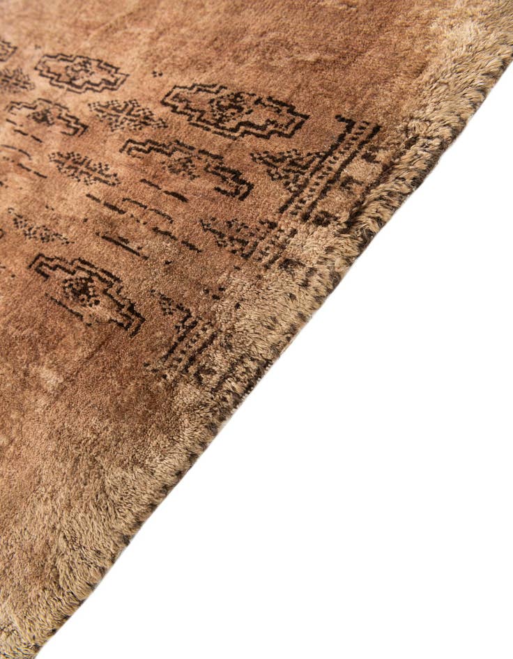 Detail image of 3' 3 x 8' 2  Hand Knotted Ultra Vintage Persian Wool Runner Rug