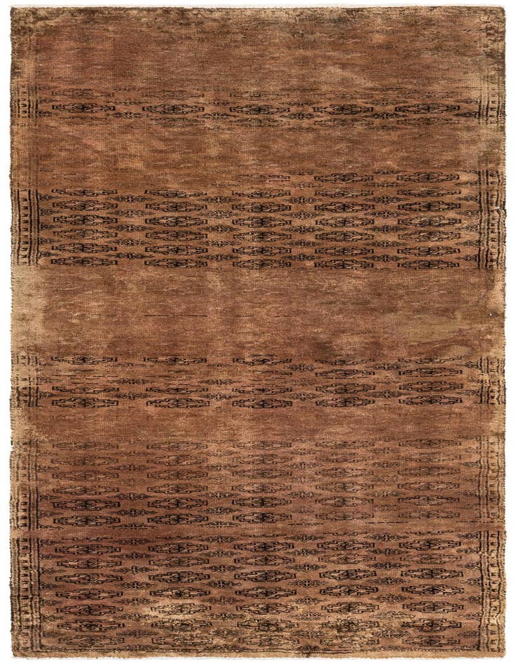 Detail image of 3' 3 x 8' 2 Hand Knotted Ultra Vintage Persian Wool Runner Rug