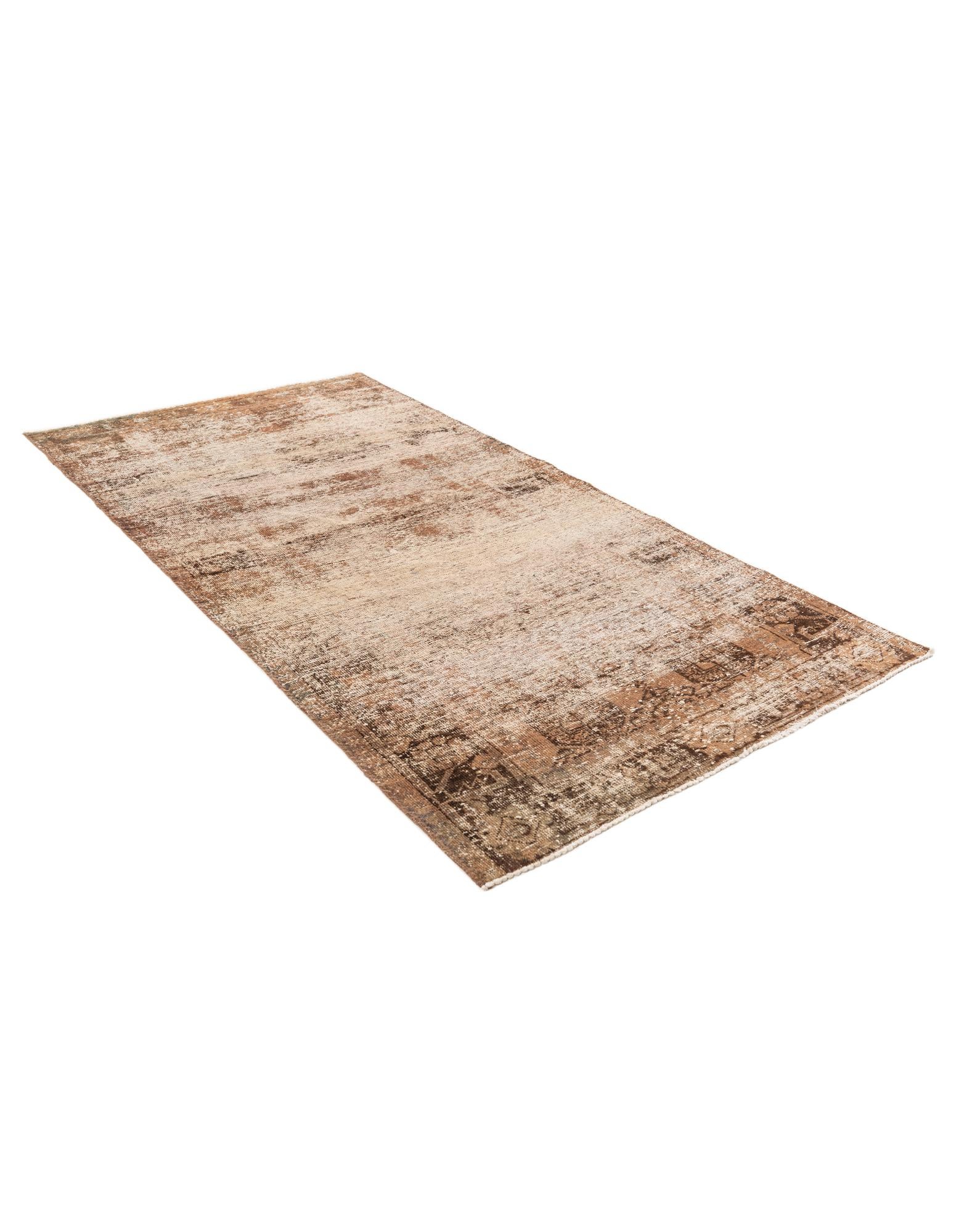 4' x 8' Hand Knotted Ultra Vintage Persian Wool Runner Rug