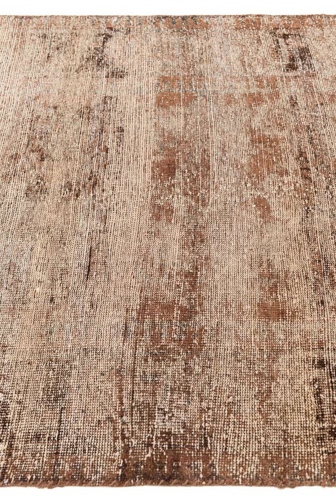4' x 8' Hand Knotted Ultra Vintage Persian Wool Runner Rug