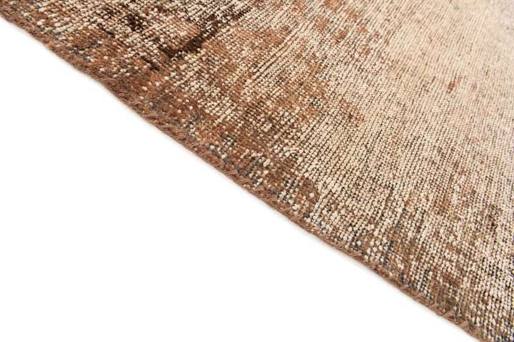 4' x 8' Hand Knotted Ultra Vintage Persian Wool Runner Rug