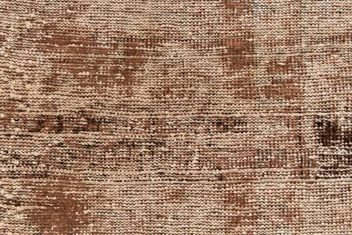 4' x 8' Hand Knotted Ultra Vintage Persian Wool Runner Rug